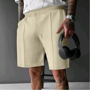 Solid Color Versatile Casual Five-point Sports Shorts