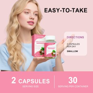 Softgel Capsules Of Coconut Oil