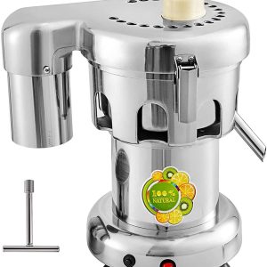 Commercial Juice Extractor Heavy Duty Juicer Aluminum Casting And Stainless Steel Constructed Centrifugal Juice Extractor Juicing Both Fruit And Vegetable