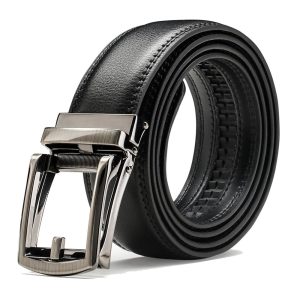 Ratchet Boy Belt With Snap Closure Adjustable For Casual And Formal Wear