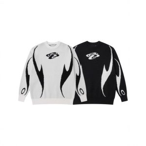 American-style Casual Loose-fitting Unisex Sweater