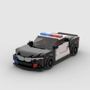 318PCS City Police Car Toy DIY City Car Building Bricks For Kids And Adults