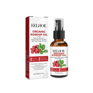 EELHOE Rose Hip Oil Face Serum, Moisturizing, Moisturizing, Smoothing, Wrinkling, Delicate Pore Anti-Aging Serum