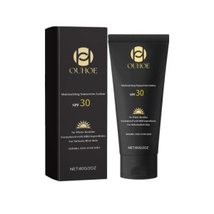 OUHOE Moisturizing Sunscreen Lotion, Hydrating And Moisturizing Isolation Uv Anti-Sun Moisturizing Refreshing Non-Greasy Protective Cream