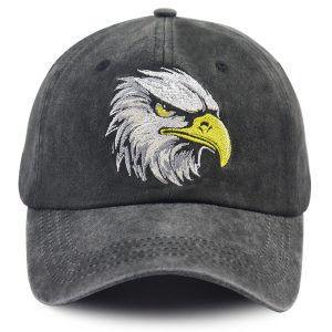 Embroidered Bald Eagle Head Hats