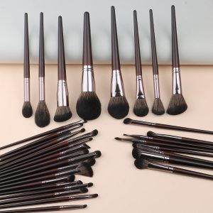 High-end Animal-Hair Loose Powder Eyeshadow And Concealer Makeup Brush Set