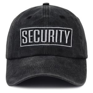 Security Hats For Men Women Security Accessories Baseball Cap