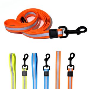 Reflective Leash Set It Can Reflect Light Sources Effectively Enhancing The Safety Of Pets During Outdoor Outings
