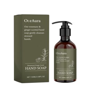OceAura Hand Soap, Gentle Hand Deep Clean Hands Lasting Fragrance And Easy To Rinse