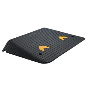 Rubber Threshold Ramp Door Ramp 4" Rise 15 Tons Load Rubber Curb Ramp