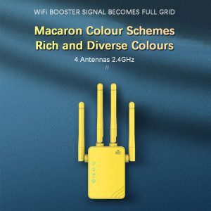 300Mbps 1200Mbps WiFi Repeater, 2.4GHz 2.4GHz&5GHz, Single-Band Dual-Band WiFi Extender Booster, 4 Antenna, AP Repeater Mode, For Home And Office, Anyroom, White Blac Pink Yellow, Christmas Gifts