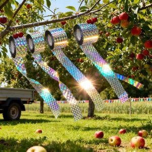 Laser Bird-repelling Ribbons For Orchards