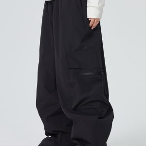 Waterproof Loose-fitting And Abrasion-resistant Mens Snow Pants For Alpine Skiing