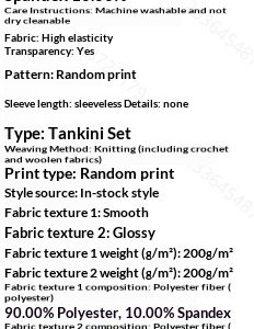 Women's Two-piece Casual Swimsuit