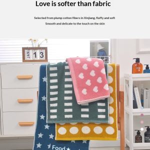 Thickened Oversized Highly Absorbent All-cotton Face Towel