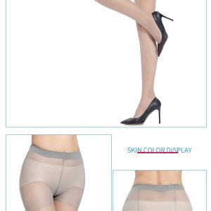 Ultra-thin Silk Pantyhose With A Gusset For A Butt-lifting Effect