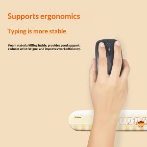 Small Steamed Bun-shaped Wrist Rest For Your Mouse