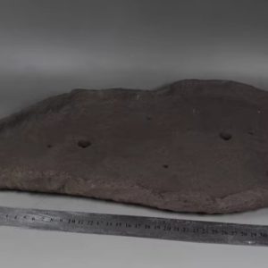 Purple Clay Flower Pot, Coarse Pottery, Irregular Shape