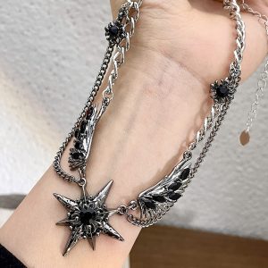 Neck Chain Gothic Dark Niche Collarbone Chain