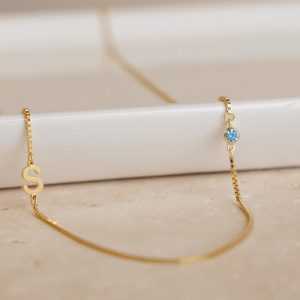 Creative Versatile Letter Three-dimensional Stainless Steel Necklace